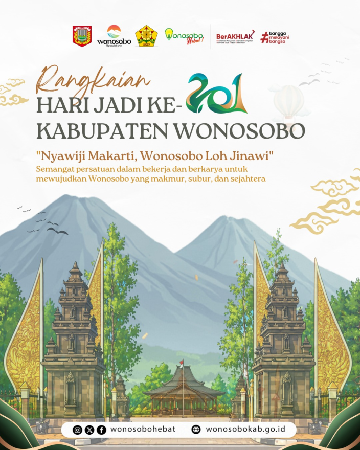 Rangkaian Hari Jadi ke 201 Kabupaten Wonosobo Tahun 2026